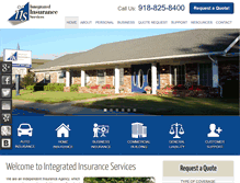 Tablet Screenshot of insure-iis.com